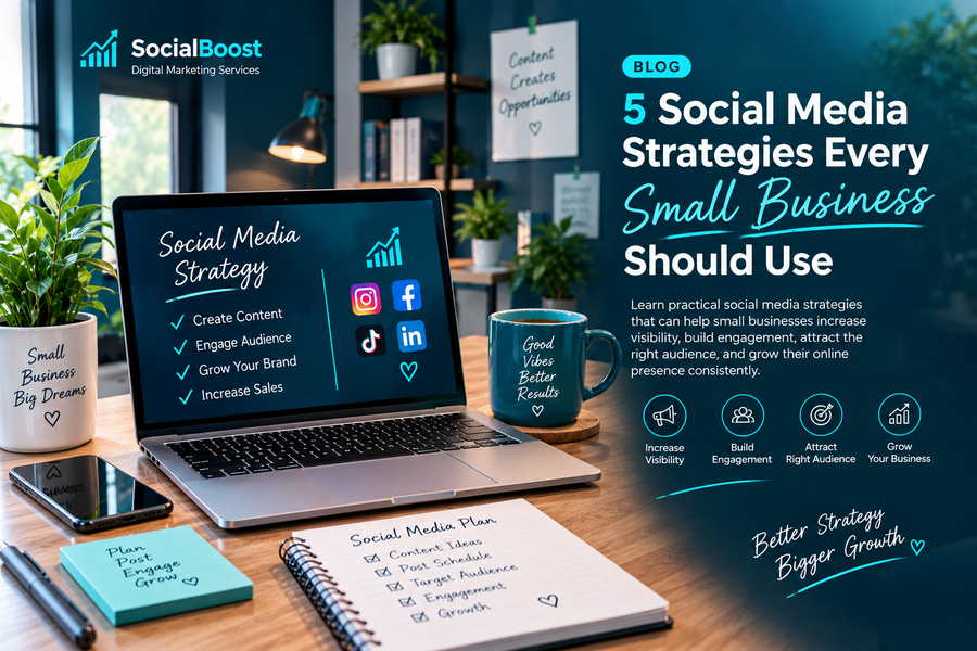 5 Social Media Strategies Every Small Business Should Use